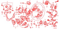 LENKRAD (SRS) für Honda ACCORD TOURER 2.0 ELEGANCE 5 Türen 5 gang automatikgetriebe 2013