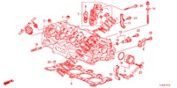SPULENVENTIL/ OELDRUCKSENSOR (2.0L) für Honda ACCORD TOURER 2.0 ELEGANCE 5 Türen 5 gang automatikgetriebe 2013