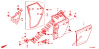 TUERBLECHE, HINTEN(4D)  für Honda ACCORD TOURER 2.0 ELEGANCE 5 Türen 5 gang automatikgetriebe 2013