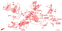 WASSERPUMPE/THERMOSTAT (2.0L) für Honda ACCORD TOURER 2.0 ELEGANCE 5 Türen 5 gang automatikgetriebe 2013