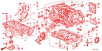 ZYLINDERBLOCK/OELWANNE (2.0L) für Honda ACCORD TOURER 2.0 ELEGANCE 5 Türen 5 gang automatikgetriebe 2013