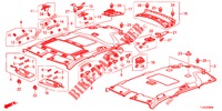 DACHVERKLEIDUNG  für Honda ACCORD TOURER 2.0 ELEGANCE PACK 5 Türen 6 gang-Schaltgetriebe 2013