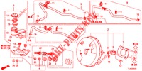 HAUPTBREMSZYLINDER/MASTER POWER (LH) für Honda ACCORD TOURER 2.0 ELEGANCE PACK 5 Türen 6 gang-Schaltgetriebe 2013