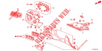 INSTRUMENT, ZIERSTUECK (COTE DE CONDUCTEUR) (LH) für Honda ACCORD TOURER 2.0 ELEGANCE PACK 5 Türen 6 gang-Schaltgetriebe 2013