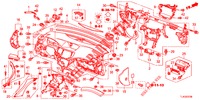 INSTRUMENTENBRETT, OBEN (LH) für Honda ACCORD TOURER 2.0 ELEGANCE PACK 5 Türen 6 gang-Schaltgetriebe 2013