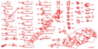 KABELBAUMBAND/BUEGEL (LH) für Honda ACCORD TOURER 2.0 ELEGANCE PACK 5 Türen 6 gang-Schaltgetriebe 2013