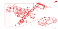 MITTLERES MODUL (NAVIGATION) für Honda ACCORD TOURER 2.0 ELEGANCE PACK 5 Türen 6 gang-Schaltgetriebe 2013