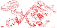 STEUERGERAT (COMPARTIMENT MOTEUR) (1) für Honda ACCORD TOURER 2.0 ELEGANCE PACK 5 Türen 6 gang-Schaltgetriebe 2013
