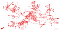 WASSERPUMPE/THERMOSTAT (2.0L) für Honda ACCORD TOURER 2.0 ELEGANCE PACK 5 Türen 6 gang-Schaltgetriebe 2013