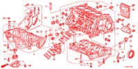 ZYLINDERBLOCK/OELWANNE (2.0L) für Honda ACCORD TOURER 2.0 ELEGANCE PACK 5 Türen 6 gang-Schaltgetriebe 2013