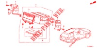 AUDIOEINHEIT (NAVIGATION) für Honda ACCORD TOURER 2.0 ELEGANCE PACK 5 Türen 5 gang automatikgetriebe 2013