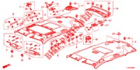 DACHVERKLEIDUNG  für Honda ACCORD TOURER 2.0 ELEGANCE PACK 5 Türen 5 gang automatikgetriebe 2013