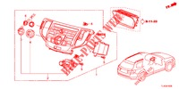 MITTLERES MODUL (NAVIGATION) für Honda ACCORD TOURER 2.0 ELEGANCE PACK 5 Türen 5 gang automatikgetriebe 2013
