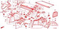 SEITENWANDVERKLEIDUNG(2D)  für Honda ACCORD TOURER 2.0 ELEGANCE PACK 5 Türen 5 gang automatikgetriebe 2013