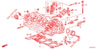 SPULENVENTIL/ OELDRUCKSENSOR (2.0L) für Honda ACCORD TOURER 2.0 ELEGANCE PACK 5 Türen 5 gang automatikgetriebe 2013