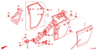 TUERBLECHE, HINTEN(4D)  für Honda ACCORD TOURER 2.0 ELEGANCE PACK 5 Türen 5 gang automatikgetriebe 2013