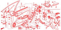 TUERVERKLEIDUNG, VORNE (LH) für Honda ACCORD TOURER 2.0 ELEGANCE PACK 5 Türen 5 gang automatikgetriebe 2013