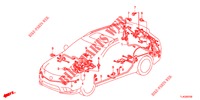 KABELBAUM (2) (LH) für Honda ACCORD TOURER 2.0 EXECUTIVE 5 Türen 6 gang-Schaltgetriebe 2013