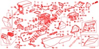 KONSOLE (LH) für Honda ACCORD TOURER 2.0 EXECUTIVE 5 Türen 6 gang-Schaltgetriebe 2013