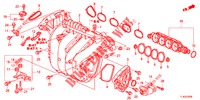 ANSAUGKRUEMMER (2.0L) für Honda ACCORD TOURER 2.0 EXECUTIVE 5 Türen 5 gang automatikgetriebe 2013