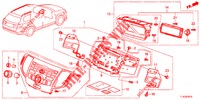 AUDIOEINHEIT  für Honda ACCORD TOURER 2.0 EXECUTIVE 5 Türen 5 gang automatikgetriebe 2013
