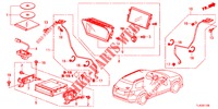 EINBAUSATZ F. RNS2  für Honda ACCORD TOURER 2.0 EXECUTIVE 5 Türen 5 gang automatikgetriebe 2013