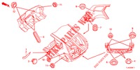 GUMMITUELLE (ARRIERE) für Honda ACCORD TOURER 2.0 EXECUTIVE 5 Türen 5 gang automatikgetriebe 2013
