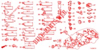KABELBAUMBAND/BUEGEL (LH) für Honda ACCORD TOURER 2.0 EXECUTIVE 5 Türen 5 gang automatikgetriebe 2013