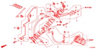 KLIMAANLAGE (FLEXIBLES/TUYAUX) (2.0L) (LH) für Honda ACCORD TOURER 2.0 EXECUTIVE 5 Türen 5 gang automatikgetriebe 2013