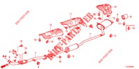 AUSPUFFROHR (2.0L) für Honda ACCORD TOURER 2.0 S 5 Türen 6 gang-Schaltgetriebe 2013