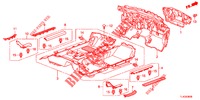 BODENMATTE/ISOLATOR  für Honda ACCORD TOURER 2.0 S 5 Türen 6 gang-Schaltgetriebe 2013