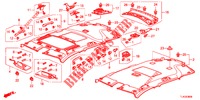 DACHVERKLEIDUNG  für Honda ACCORD TOURER 2.0 S 5 Türen 6 gang-Schaltgetriebe 2013