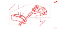 DREHZAHLMESSER  für Honda ACCORD TOURER 2.0 S 5 Türen 6 gang-Schaltgetriebe 2013