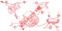 GUMMITUELLE (ARRIERE) für Honda ACCORD TOURER 2.0 S 5 Türen 6 gang-Schaltgetriebe 2013