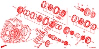 HAUPTWELLE  für Honda ACCORD TOURER 2.0 S 5 Türen 6 gang-Schaltgetriebe 2013