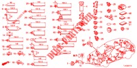 KABELBAUMBAND/BUEGEL (LH) für Honda ACCORD TOURER 2.0 S 5 Türen 6 gang-Schaltgetriebe 2013