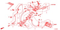 KLIMAANLAGE (FLEXIBLES/TUYAUX) (2.0L) (LH) für Honda ACCORD TOURER 2.0 S 5 Türen 6 gang-Schaltgetriebe 2013