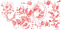 LENKRAD (SRS) für Honda ACCORD TOURER 2.0 S 5 Türen 6 gang-Schaltgetriebe 2013