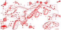 RADIOANTENNE/LAUTSPRECHER (LH) für Honda ACCORD TOURER 2.0 S 5 Türen 6 gang-Schaltgetriebe 2013