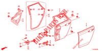TUERBLECHE, HINTEN(4D)  für Honda ACCORD TOURER 2.0 S 5 Türen 6 gang-Schaltgetriebe 2013