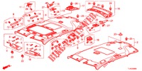 DACHVERKLEIDUNG  für Honda ACCORD TOURER 2.0 S 5 Türen 5 gang automatikgetriebe 2013