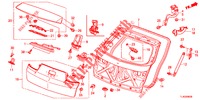 HECKKLAPPENPLATTE(2D)  für Honda ACCORD TOURER 2.0 S 5 Türen 5 gang automatikgetriebe 2013