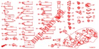 KABELBAUMBAND/BUEGEL (LH) für Honda ACCORD TOURER 2.0 S 5 Türen 5 gang automatikgetriebe 2013