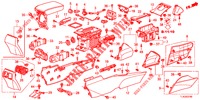 KONSOLE (LH) für Honda ACCORD TOURER 2.0 S 5 Türen 5 gang automatikgetriebe 2013