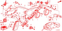 RADIOANTENNE/LAUTSPRECHER (LH) für Honda ACCORD TOURER 2.0 S 5 Türen 5 gang automatikgetriebe 2013