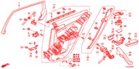 TUERVERKLEIDUNG, HINTEN(4D)  für Honda ACCORD TOURER 2.0 S 5 Türen 5 gang automatikgetriebe 2013