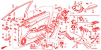TUERVERKLEIDUNG, VORNE (LH) für Honda ACCORD TOURER 2.0 S 5 Türen 5 gang automatikgetriebe 2013