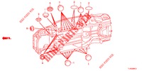 GUMMITUELLE (INFERIEUR) für Honda ACCORD TOURER 2.4 EXECUTIVE 5 Türen 5 gang automatikgetriebe 2013