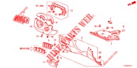 INSTRUMENT, ZIERSTUECK (COTE DE CONDUCTEUR) (LH) für Honda ACCORD TOURER 2.4 EXECUTIVE 5 Türen 5 gang automatikgetriebe 2013