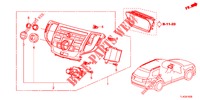 MITTLERES MODUL (NAVIGATION) für Honda ACCORD TOURER 2.4 EXECUTIVE 5 Türen 5 gang automatikgetriebe 2013